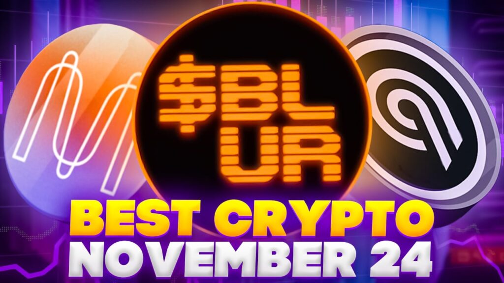 Best Crypto to Buy Now November 24 – BLUR, PYTH, MINA