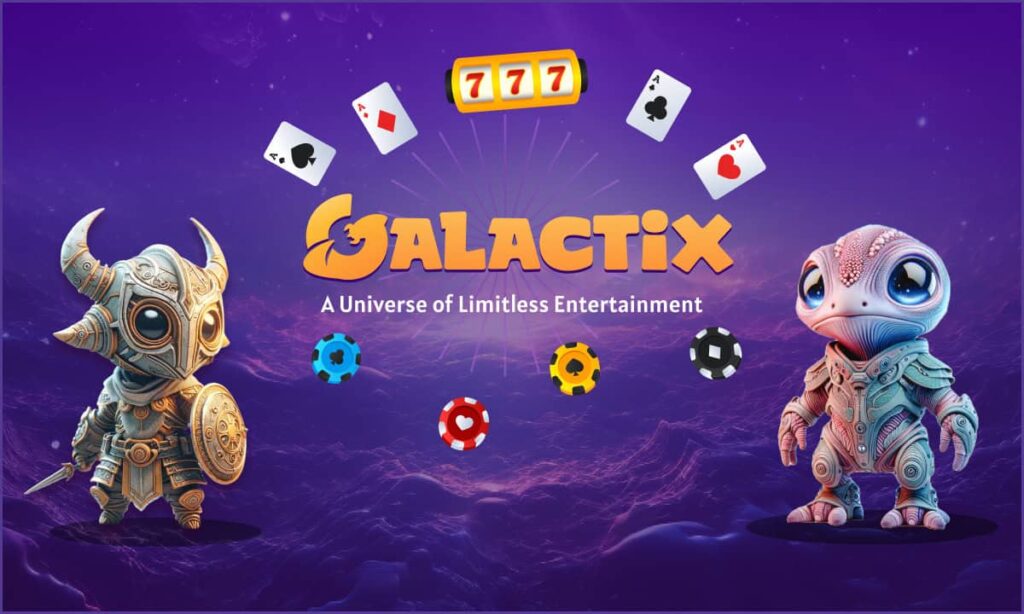 GALACTIX is Now Live: Where Crypto Casino Meets Gaming